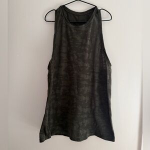 Lululemon Women’s Miles Ahead Tank Camouflage Deep Camo